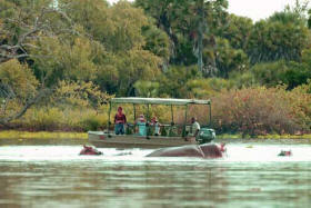 Lake Manze boat safari